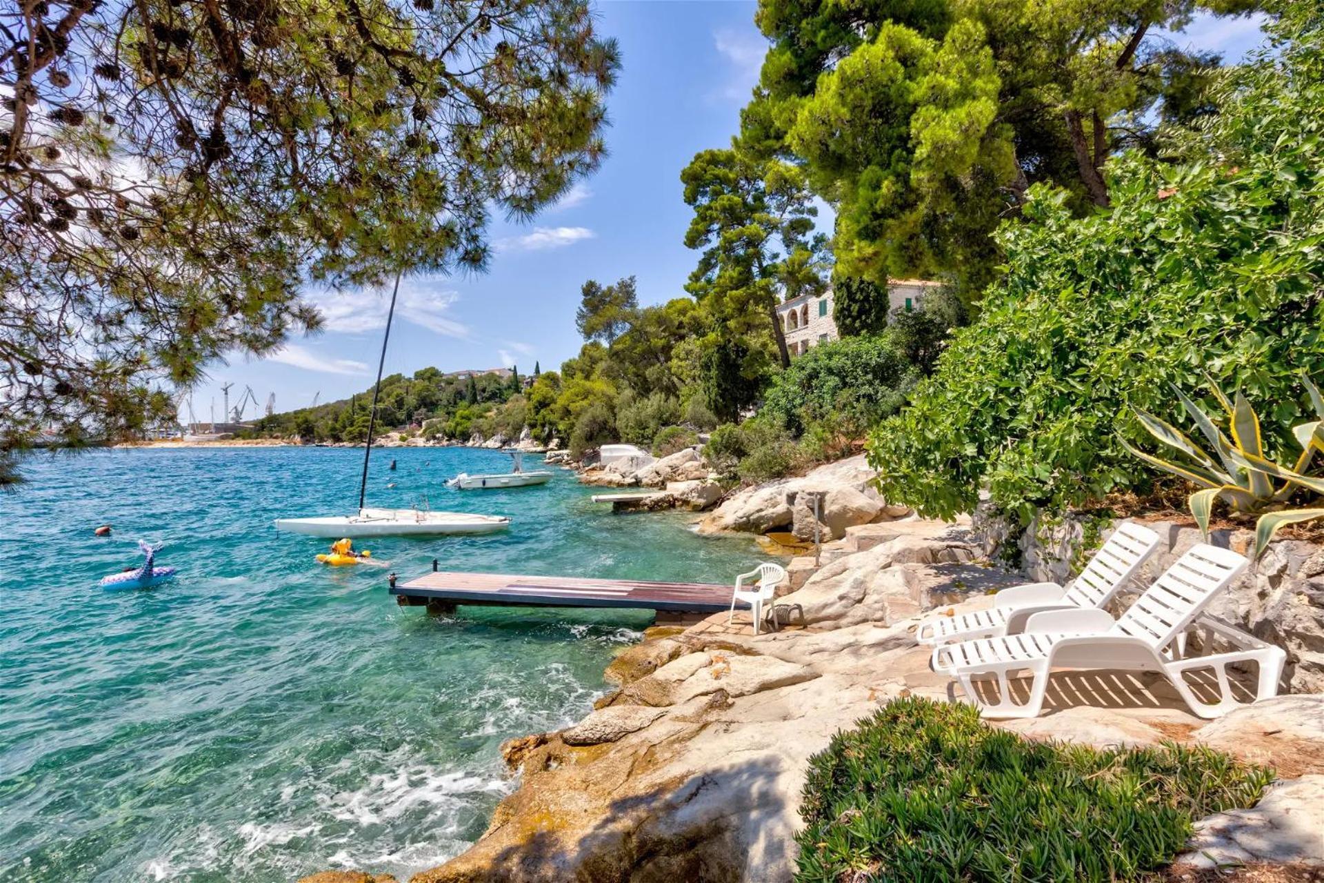 Villa Penava, Private Beach, Pool And 7Min To Trogir Eksteriør billede