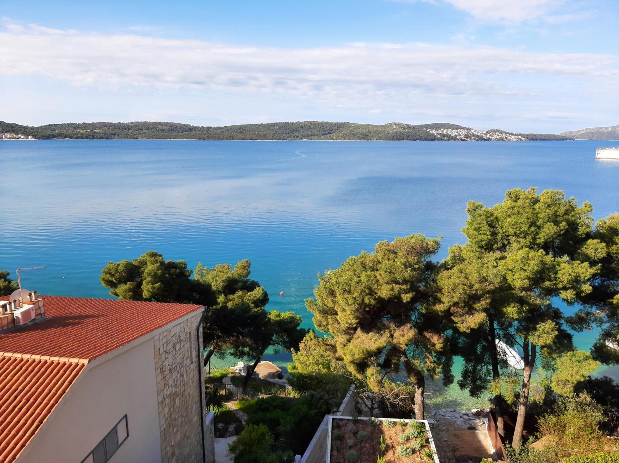 Villa Penava, Private Beach, Pool And 7Min To Trogir Eksteriør billede