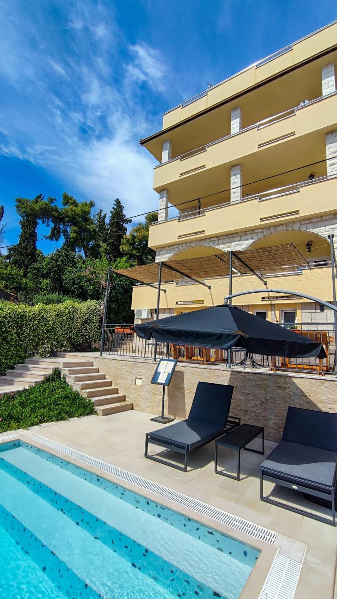 Villa Penava, Private Beach, Pool And 7Min To Trogir Eksteriør billede