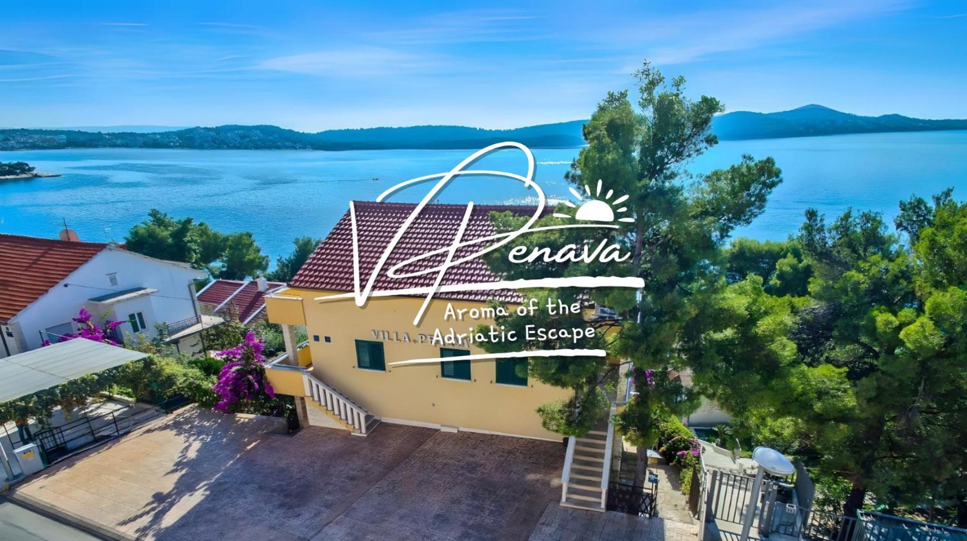 Villa Penava, Private Beach, Pool And 7Min To Trogir Eksteriør billede